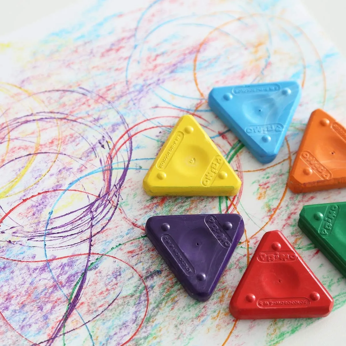 Crayones triangulares de cera x30 - Primo 3
