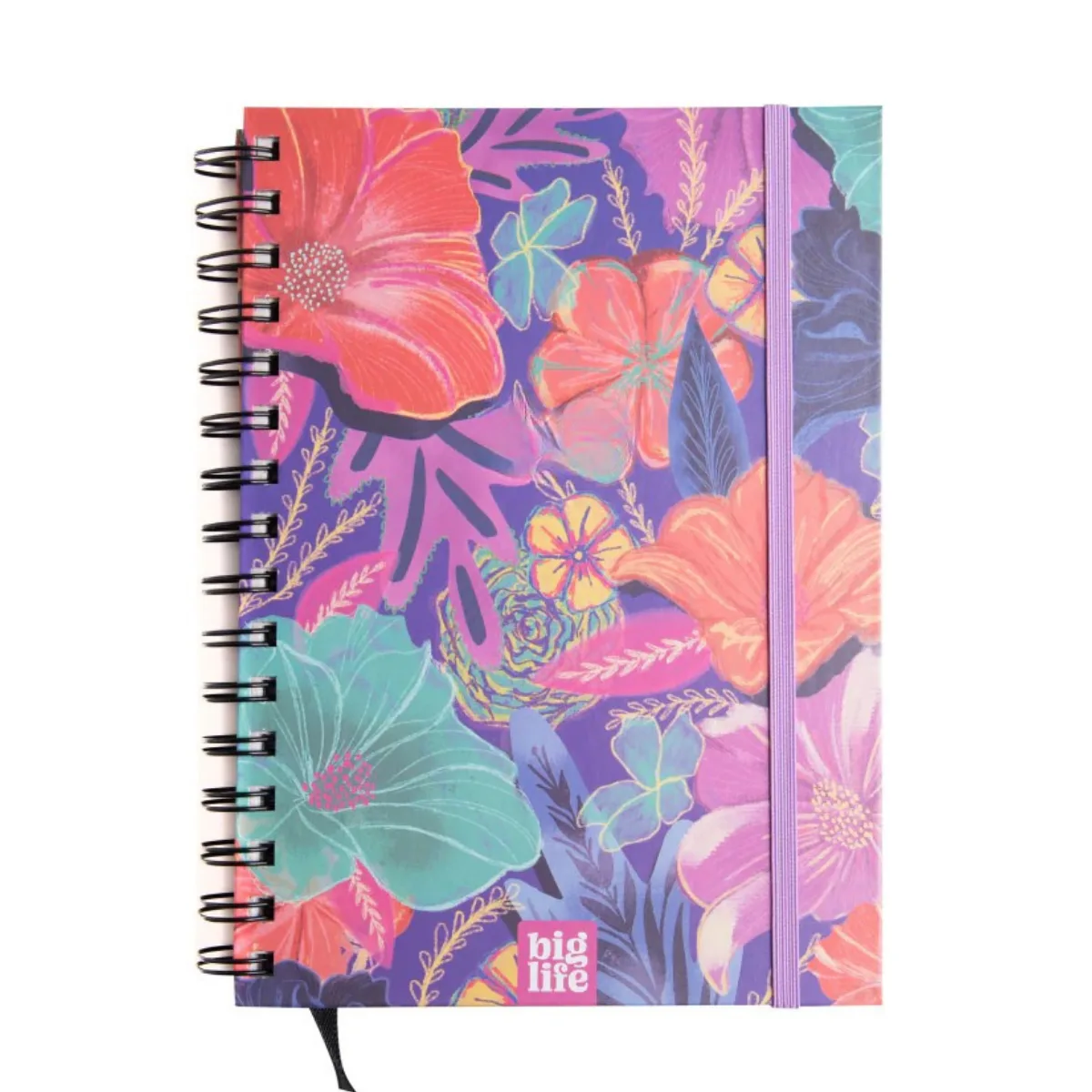Cuaderno 144h Floral - Big Life
