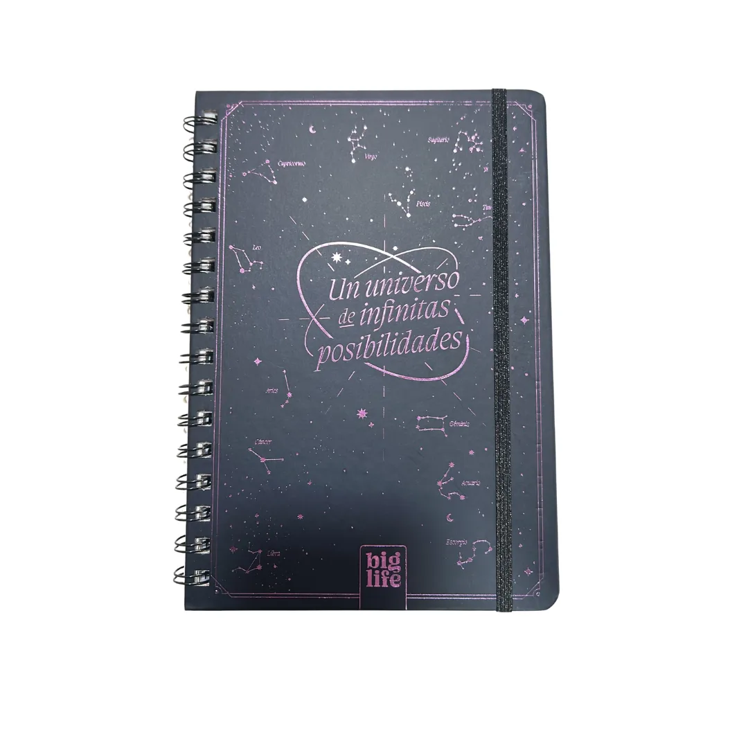 Cuaderno Astrologico 120 Hojas Bullet y Rayadas - Big Life