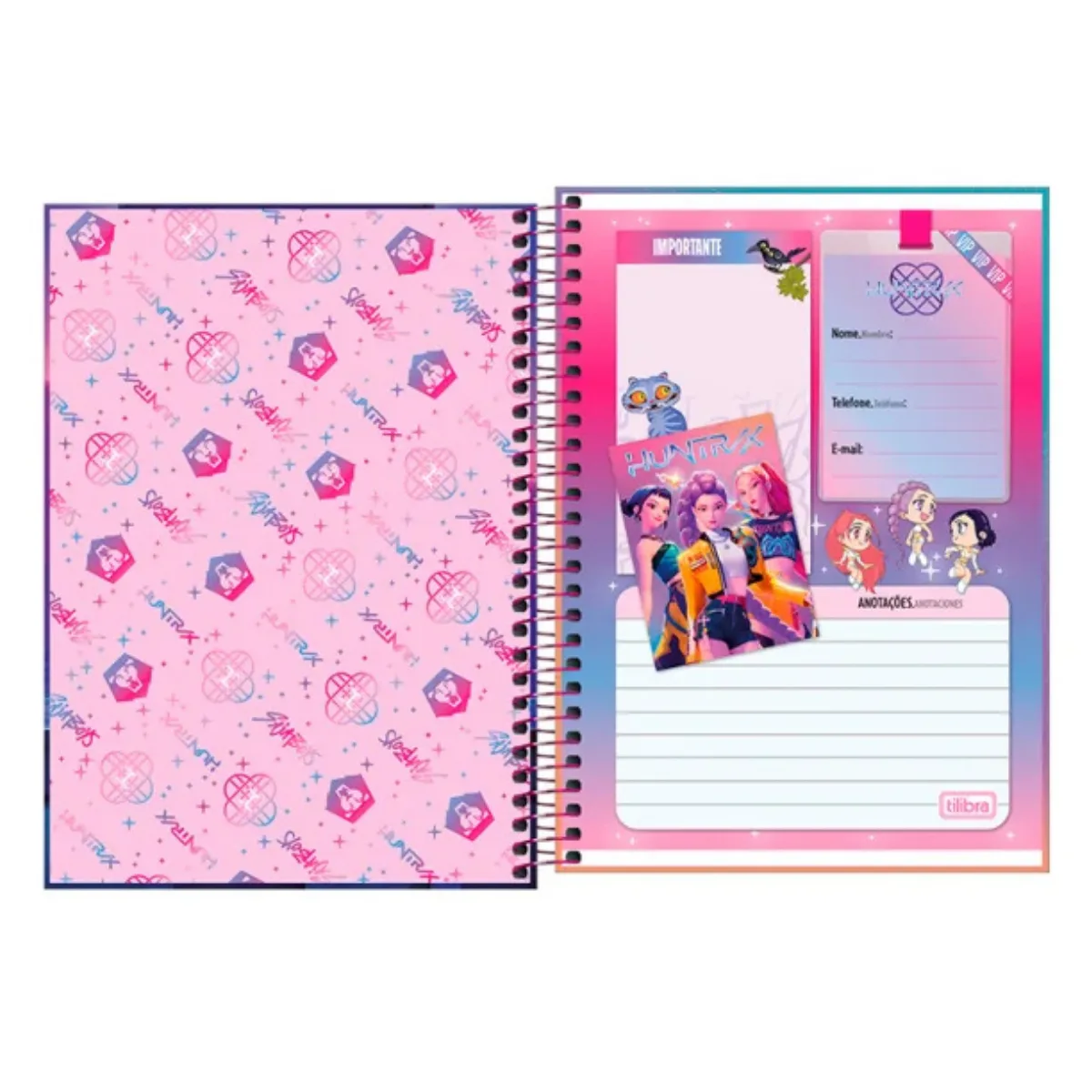 Cuaderno con espiral Guerreras Kpop