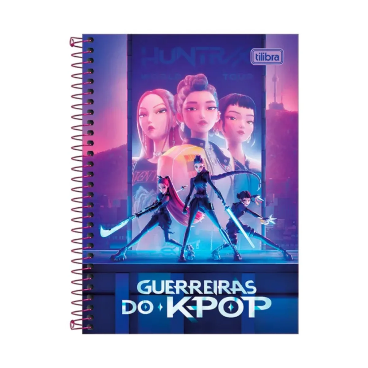 Cuaderno con espiral Guerreras Kpop