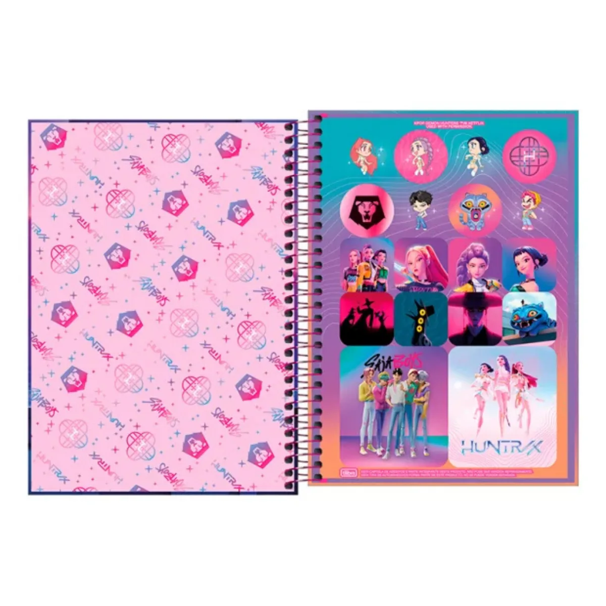 Cuaderno con espiral Guerreras Kpop