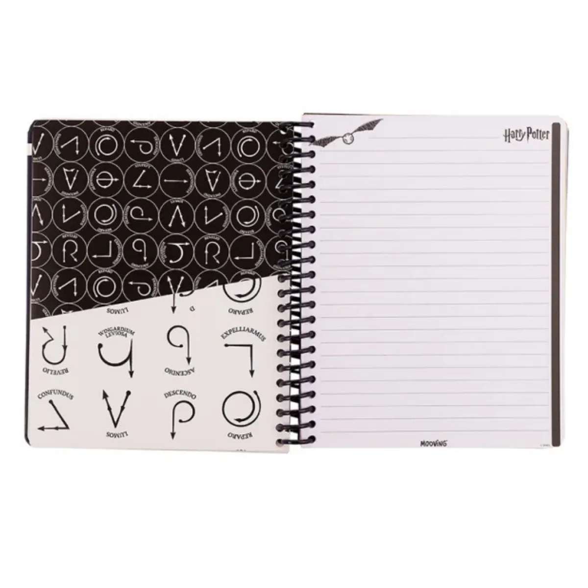 Cuaderno con espiral Harry Potter -  Mooving