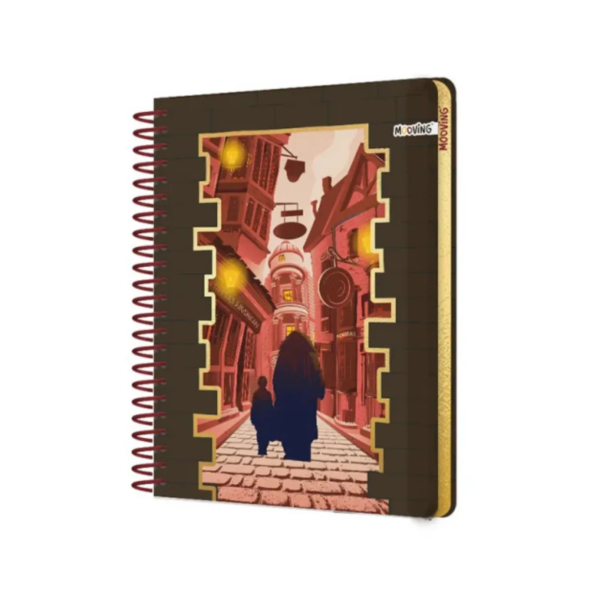 Cuaderno con espiral Harry Potter -  Mooving