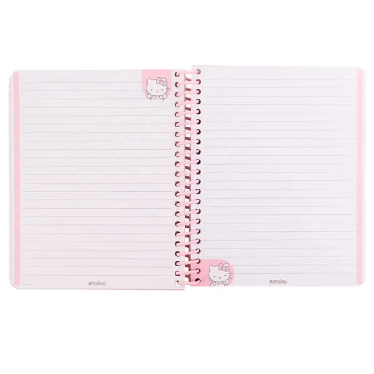 Cuaderno con espiral Hello Kitty -  Mooving