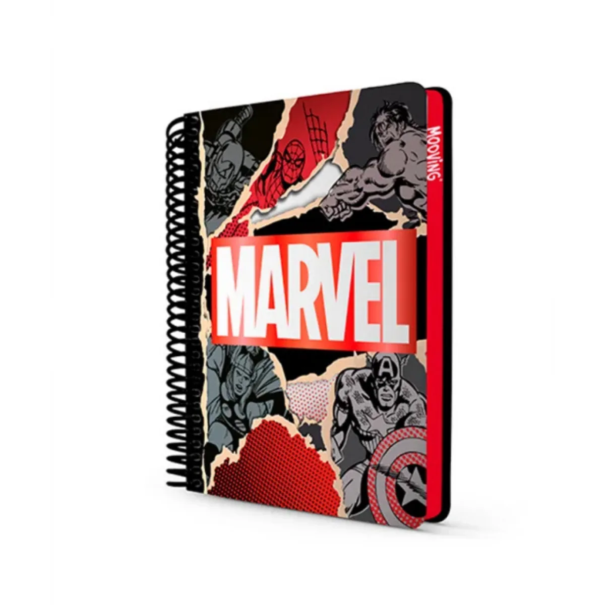 Cuaderno con espiral Marvel - Mooving
