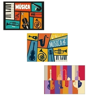 Cuaderno de Musica 20 hojas - Pentagramado