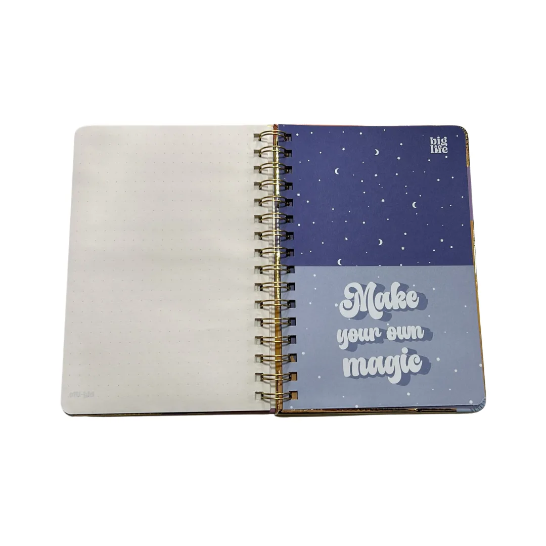 Cuaderno Femenino 120 Hojas Bullet y Rayadas - Big Life 4