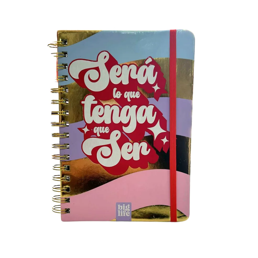 Cuaderno Femenino 120 Hojas Bullet y Rayadas - Big Life