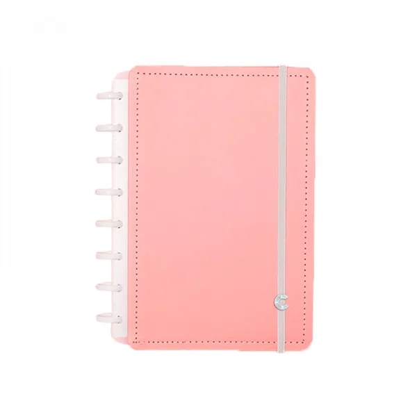 Cuaderno Inteligente A5 con Discos - Rosa Pastel