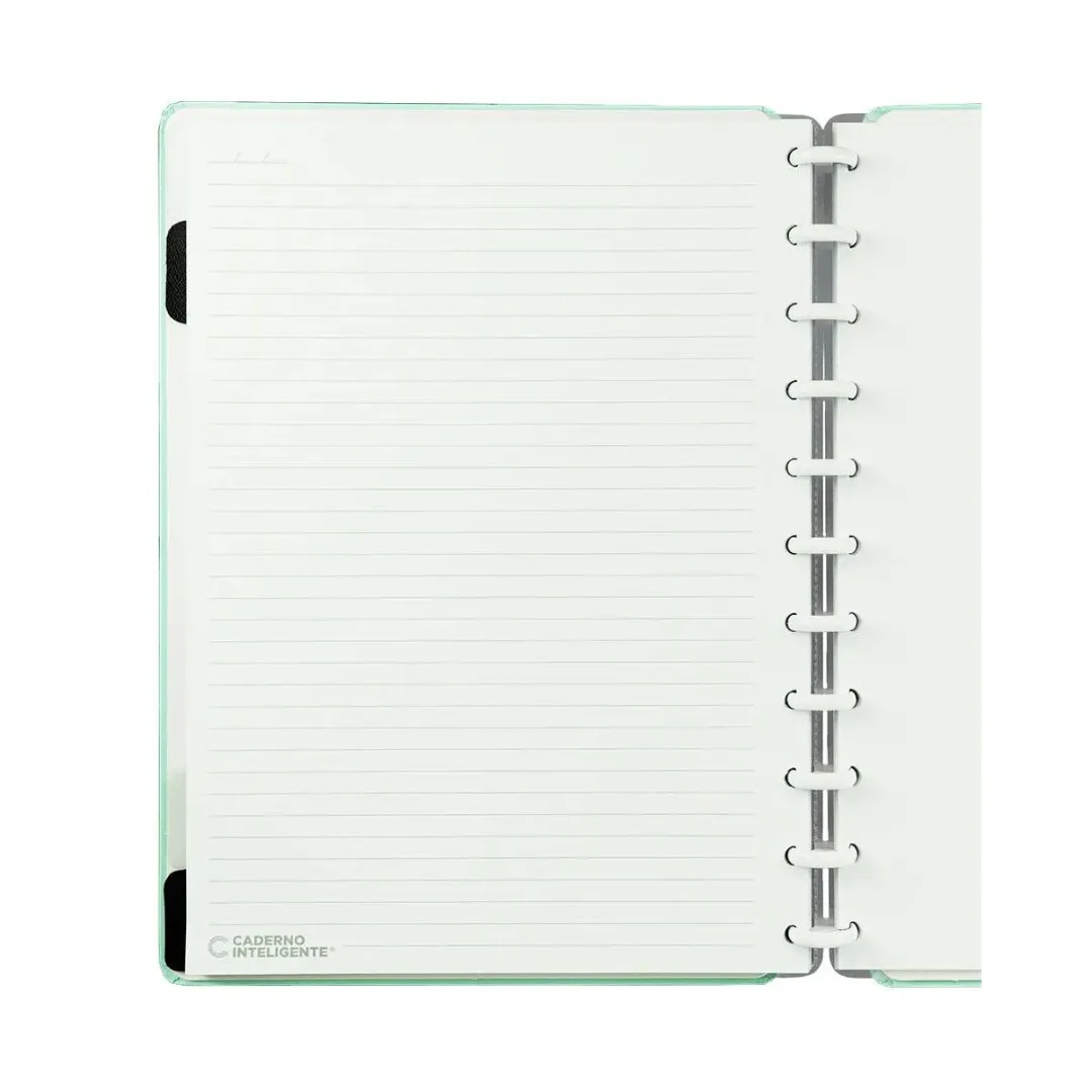 Cuaderno Inteligente A5 con Discos - Verde Pastel