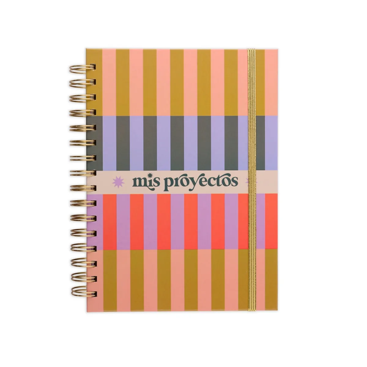 Cuaderno Mis Proyectos 80h Tapa Dura - Ibi Craft