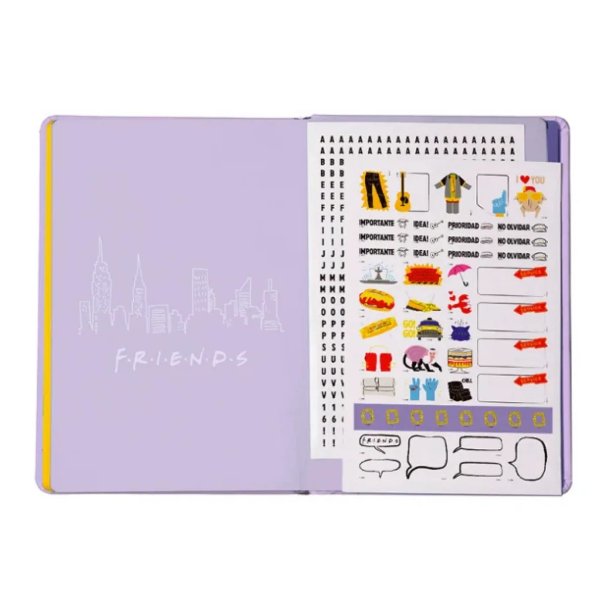 Cuaderno Mooving Friends A5 5