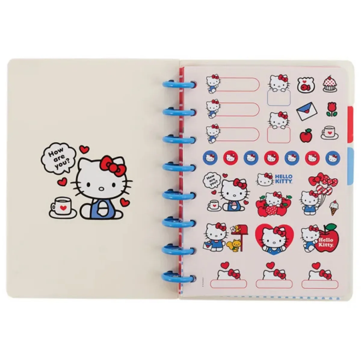 Cuaderno Sistema de Discos Inteligente - Hello Kitty