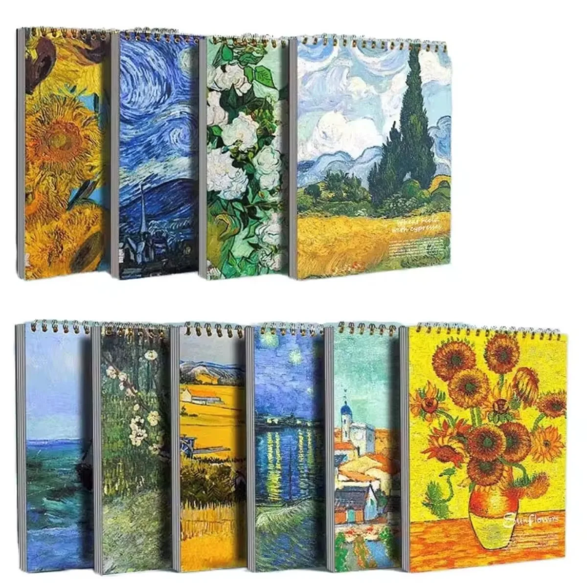 Cuaderno Sketchbook Tapa Dura Espiral A4 - Van Gogh