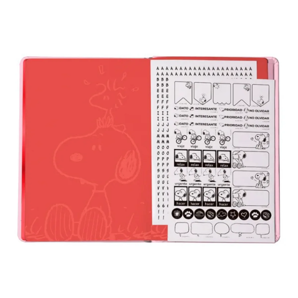 Cuaderno Snoopy - A5 Mooving 4
