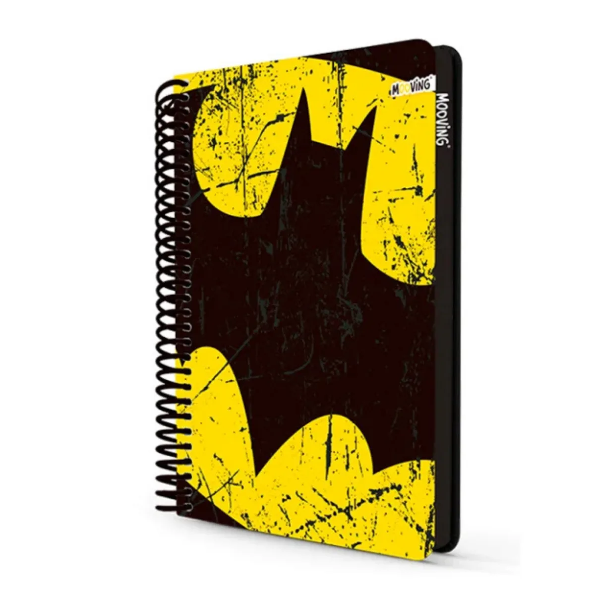 Cuadernola con espiral Batman Cuadriculada - Mooving
