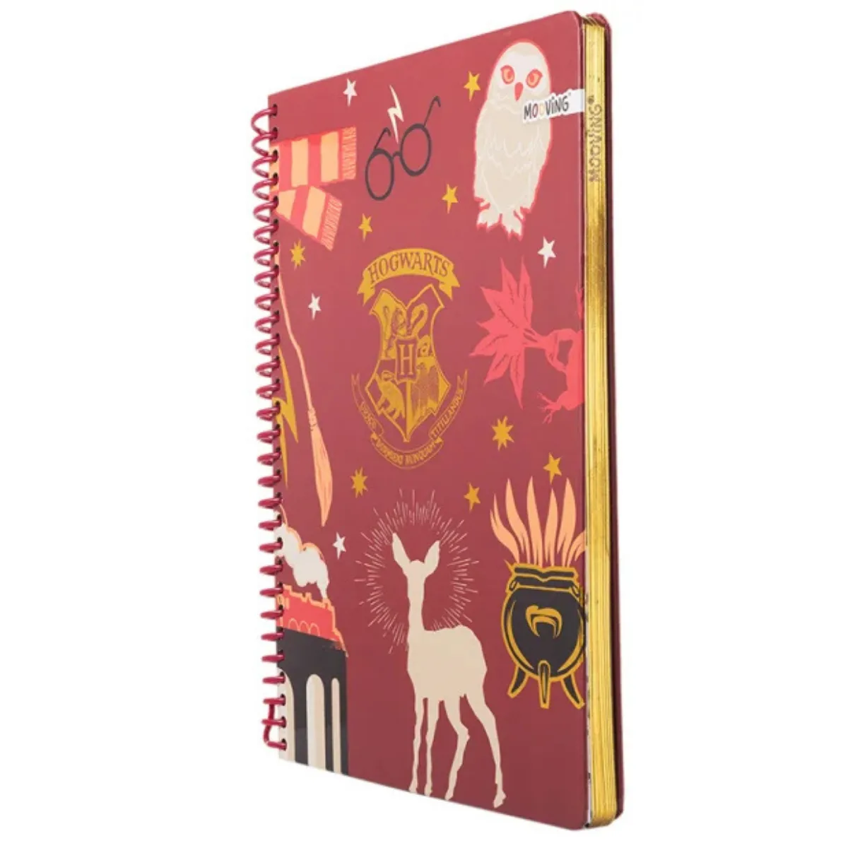 Cuadernola con espiral Harry Potter - Mooving