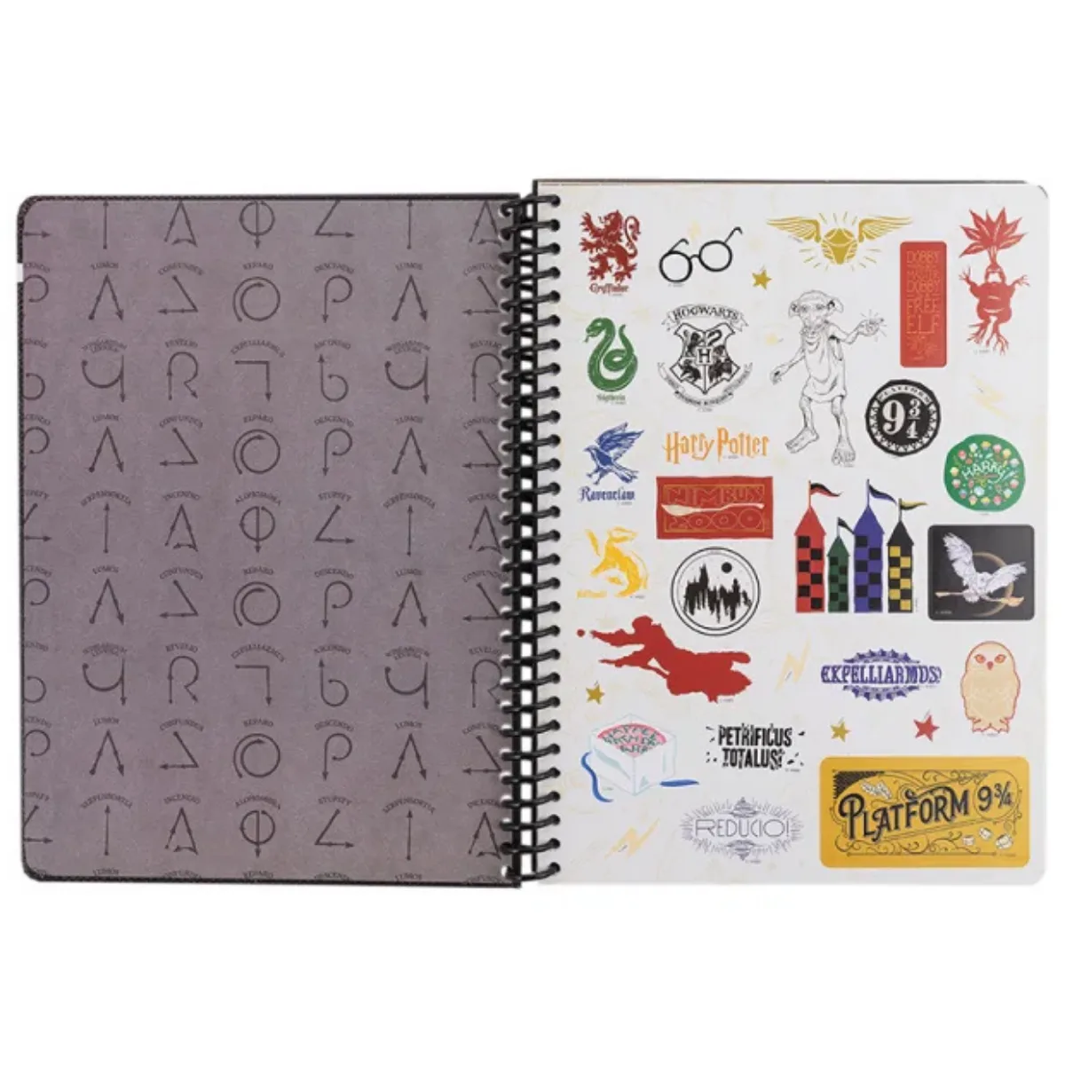 Cuadernola con espiral Harry Potter - Mooving