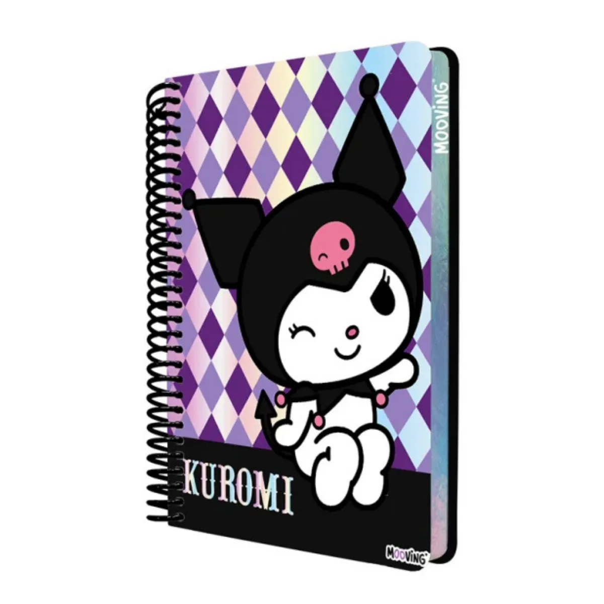 Cuadernola con espiral Kuromi - Mooving