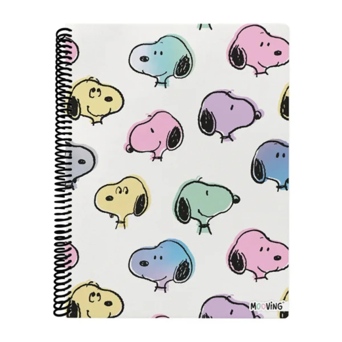 Cuadernola con espiral Snoopy A4 -  Mooving
