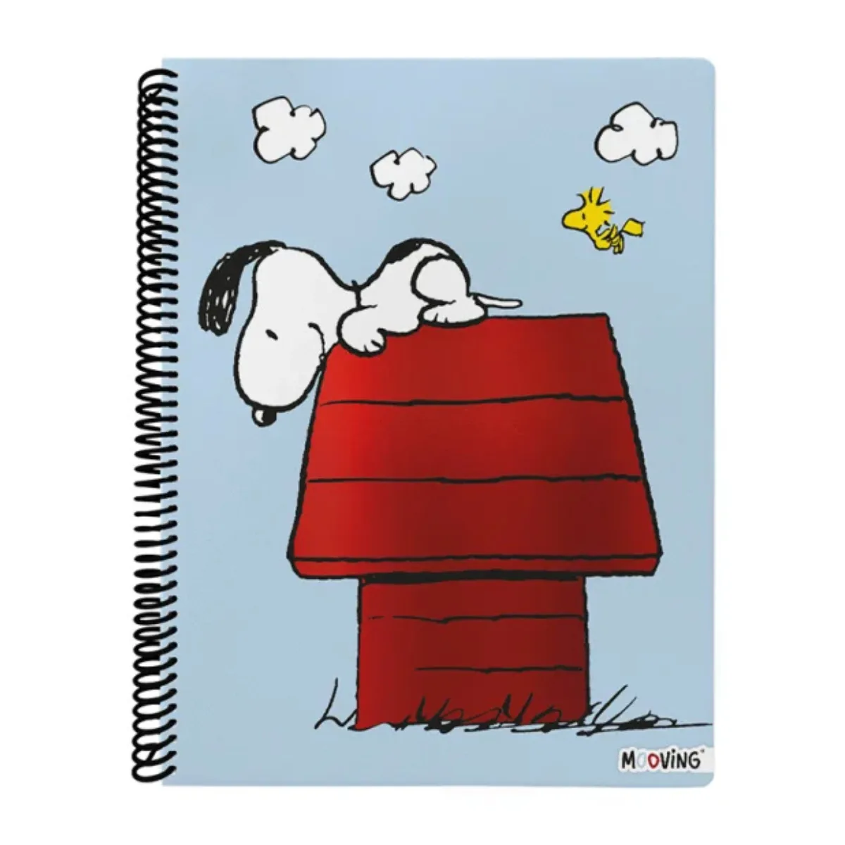 Cuadernola con espiral Snoopy A4 -  Mooving