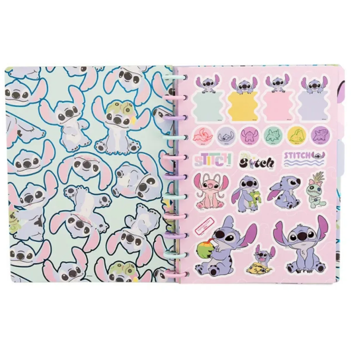 Cuadernola Sistema de Discos Inteligente - Stitch