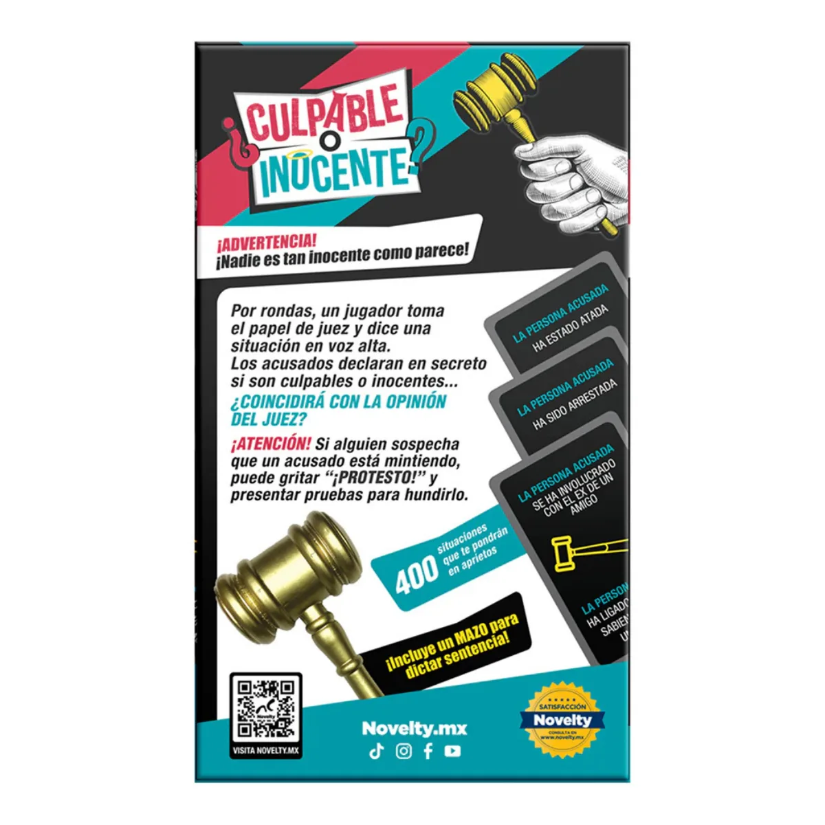 Culpable o Inocente ? - Novelty 3