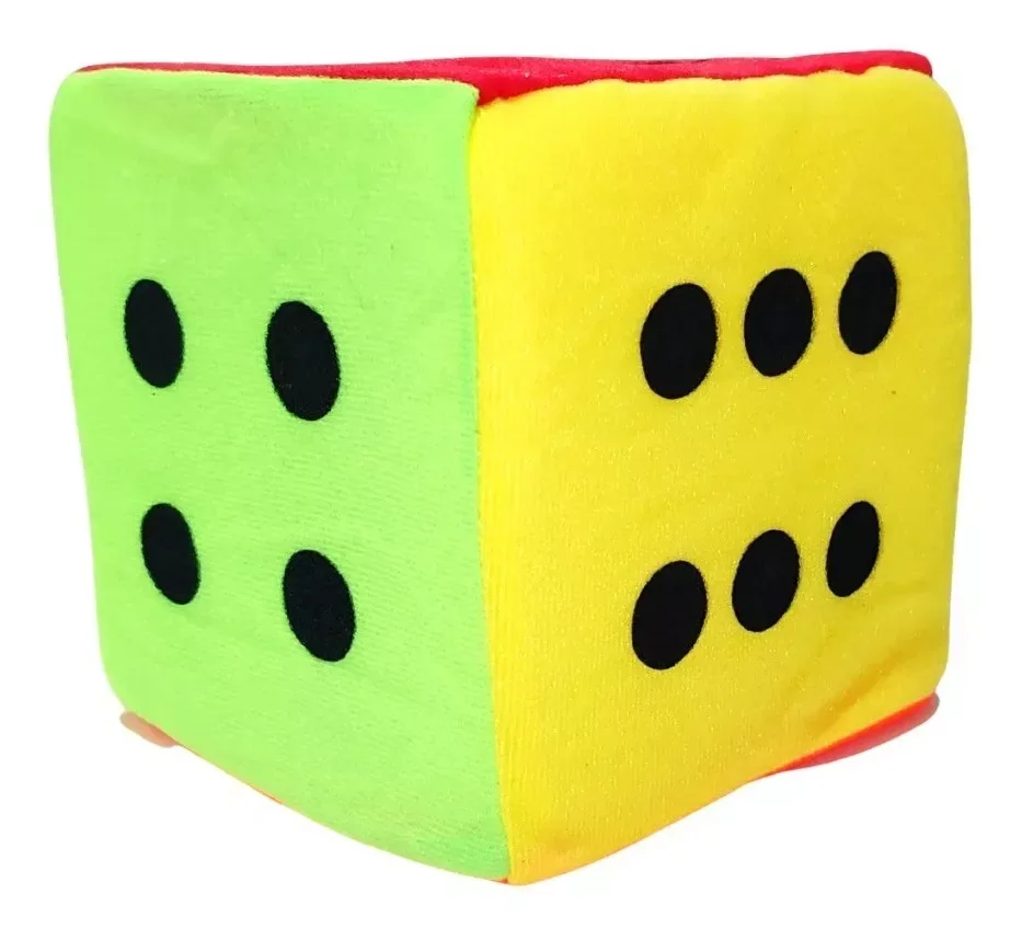 Dado gigante con sonajero 15cm - Primera Infancia