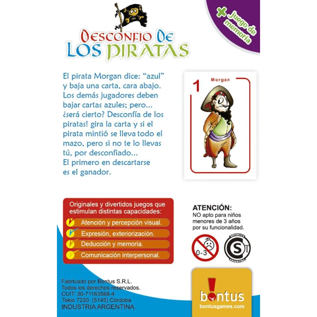 Desconfio de los Piratas - Bontus