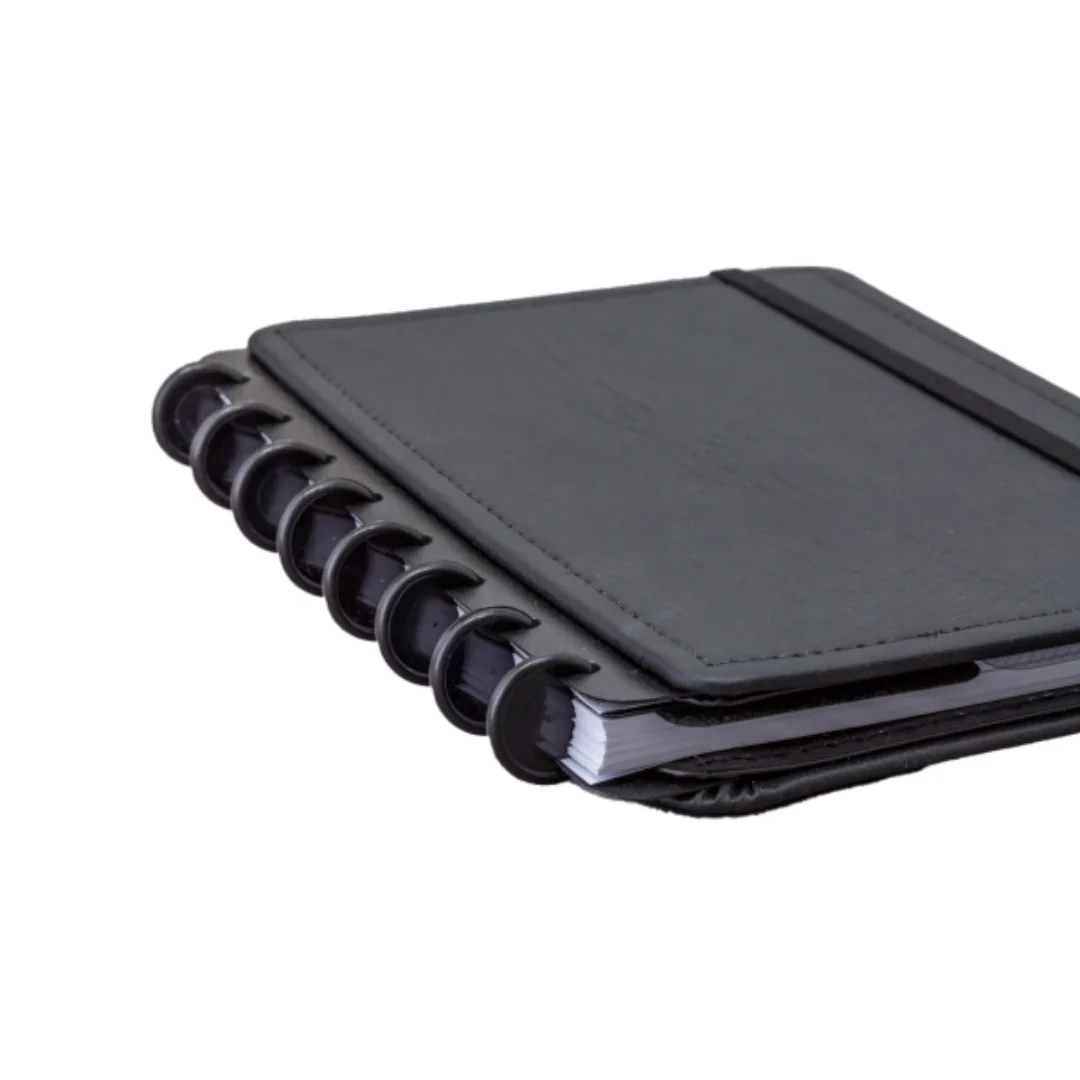 Discos M Negros y Elastico para Cuaderno Inteligente