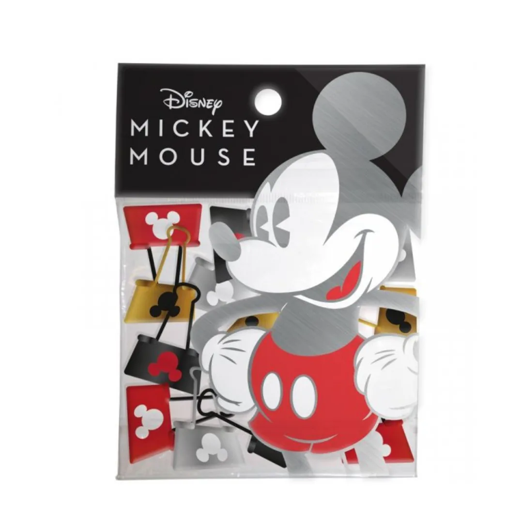 Doble Clips x12 unidades 19mm -  Mickey