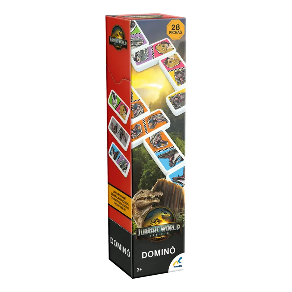 Domino Jurassic World - 28 piezas
