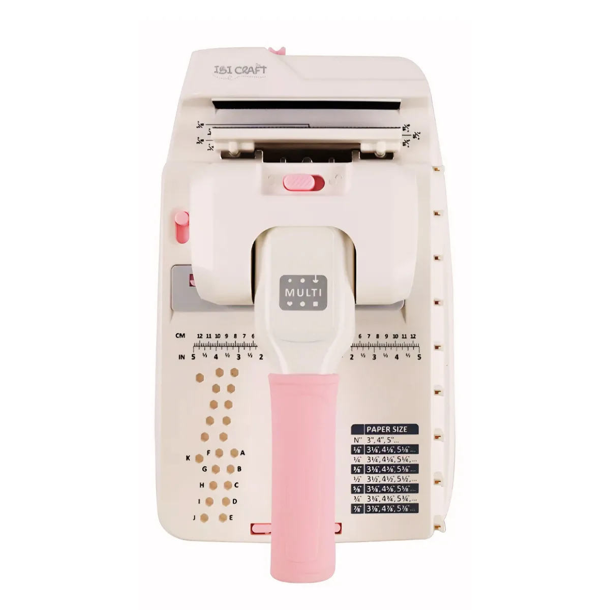 Encuadernadora y Perforadora Multisistema Ibi Craft 6