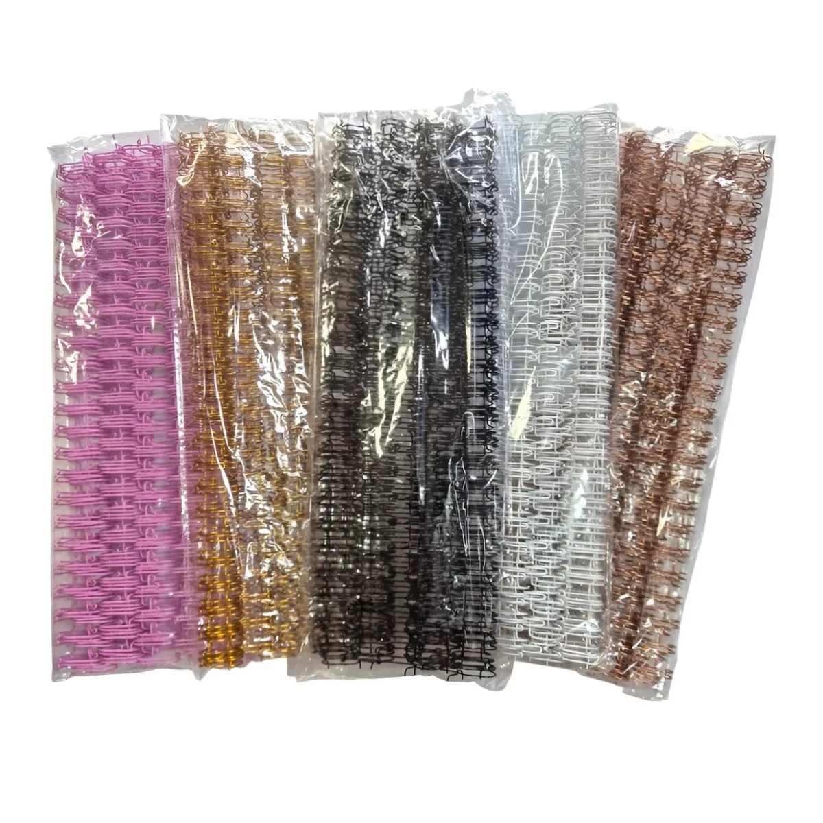 Espirales Dobles Metalicos A4 Ibi Craft - 20 Unidades