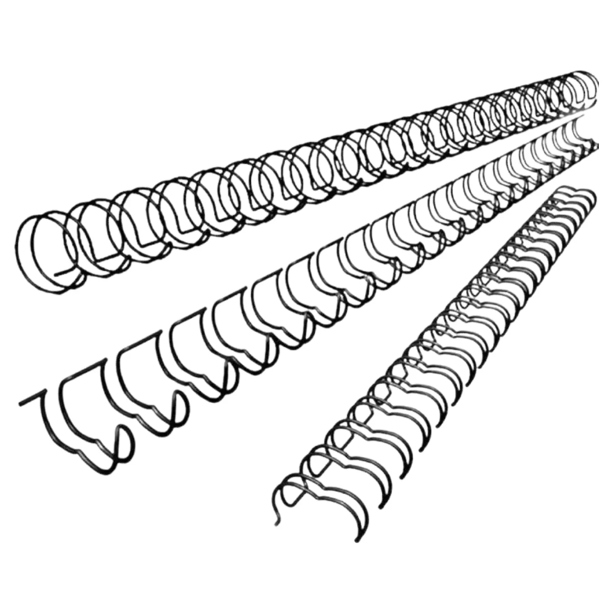 Espirales Dobles Metalicos A4 Ibi Craft - 20 Unidades