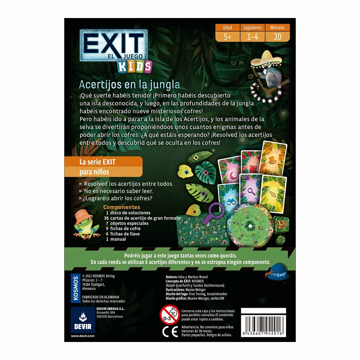 Exit 22: Kids Acertijos en la Jungla 3