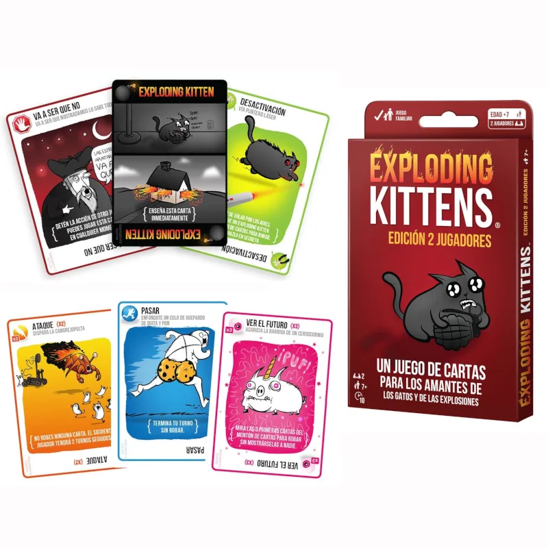 Exploding Kittens - 2 Jugadores 2