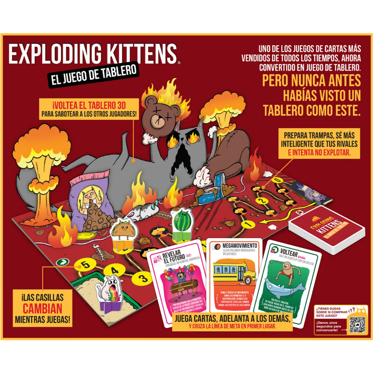 Exploding Kittens - El Juego de Tablero 4