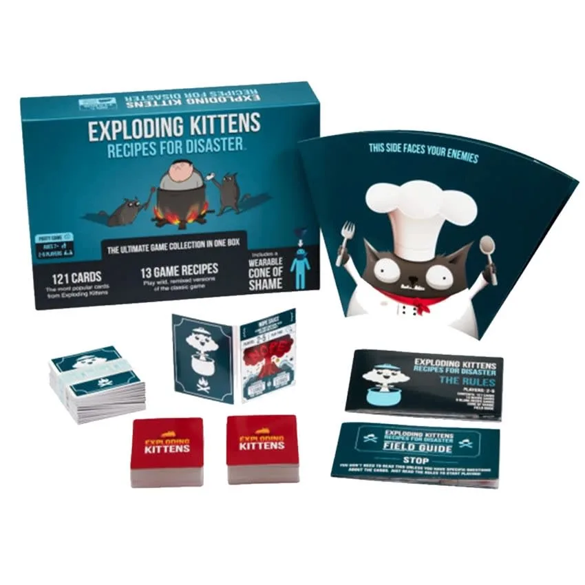 Exploding Kittens Recetas del Desastre