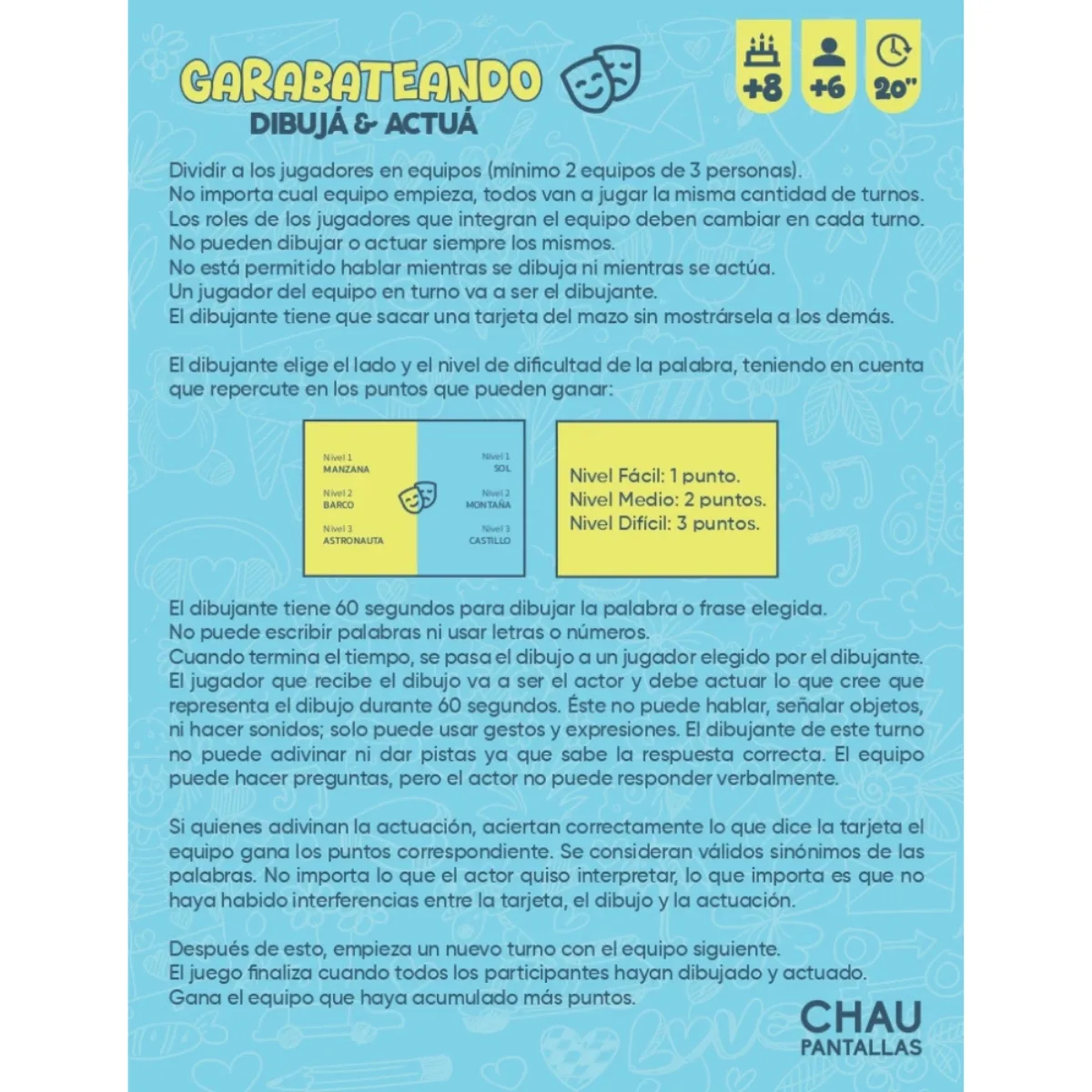 Garabateando - Chau Pantallas 5