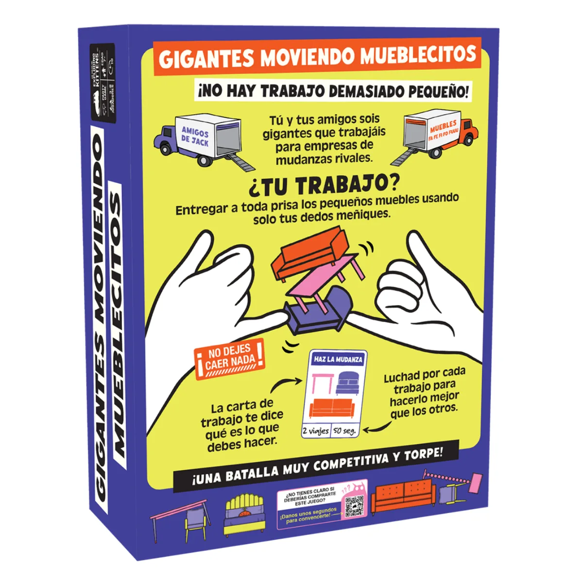 Gigantes Moviendo Mueblecitos