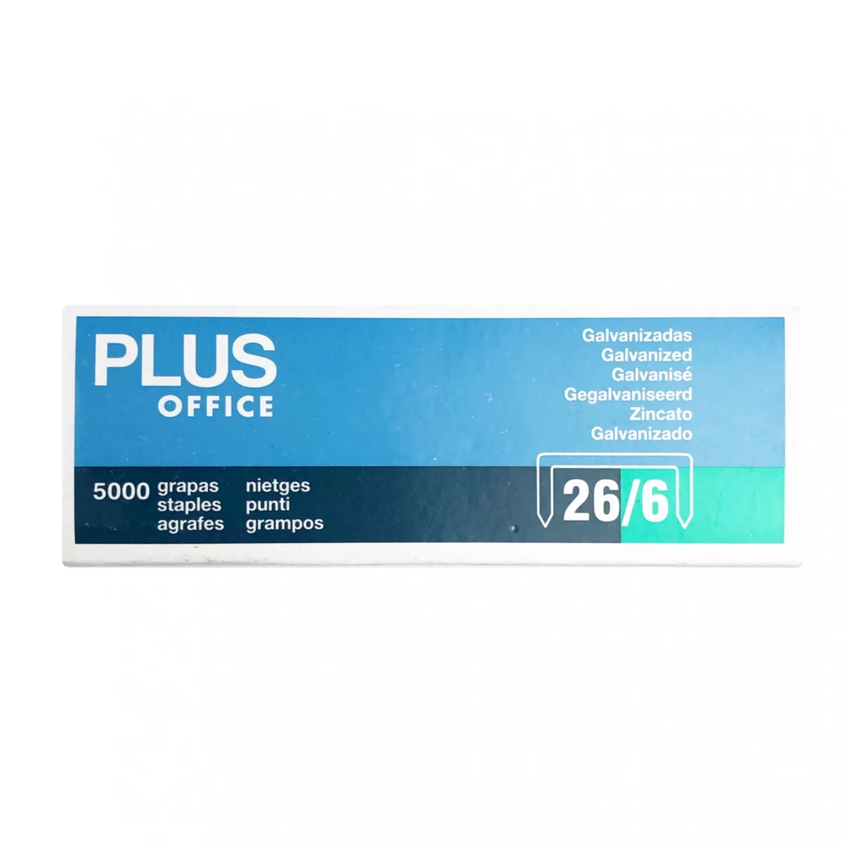 Grapas Engrampadora 26/6 - Plus Office