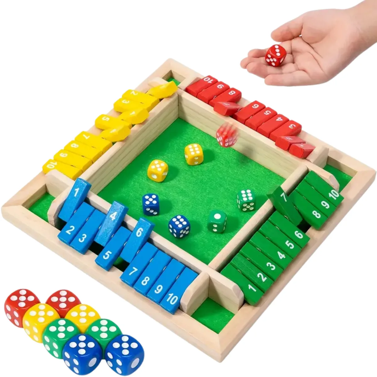 Juego de Dados Shut The Box