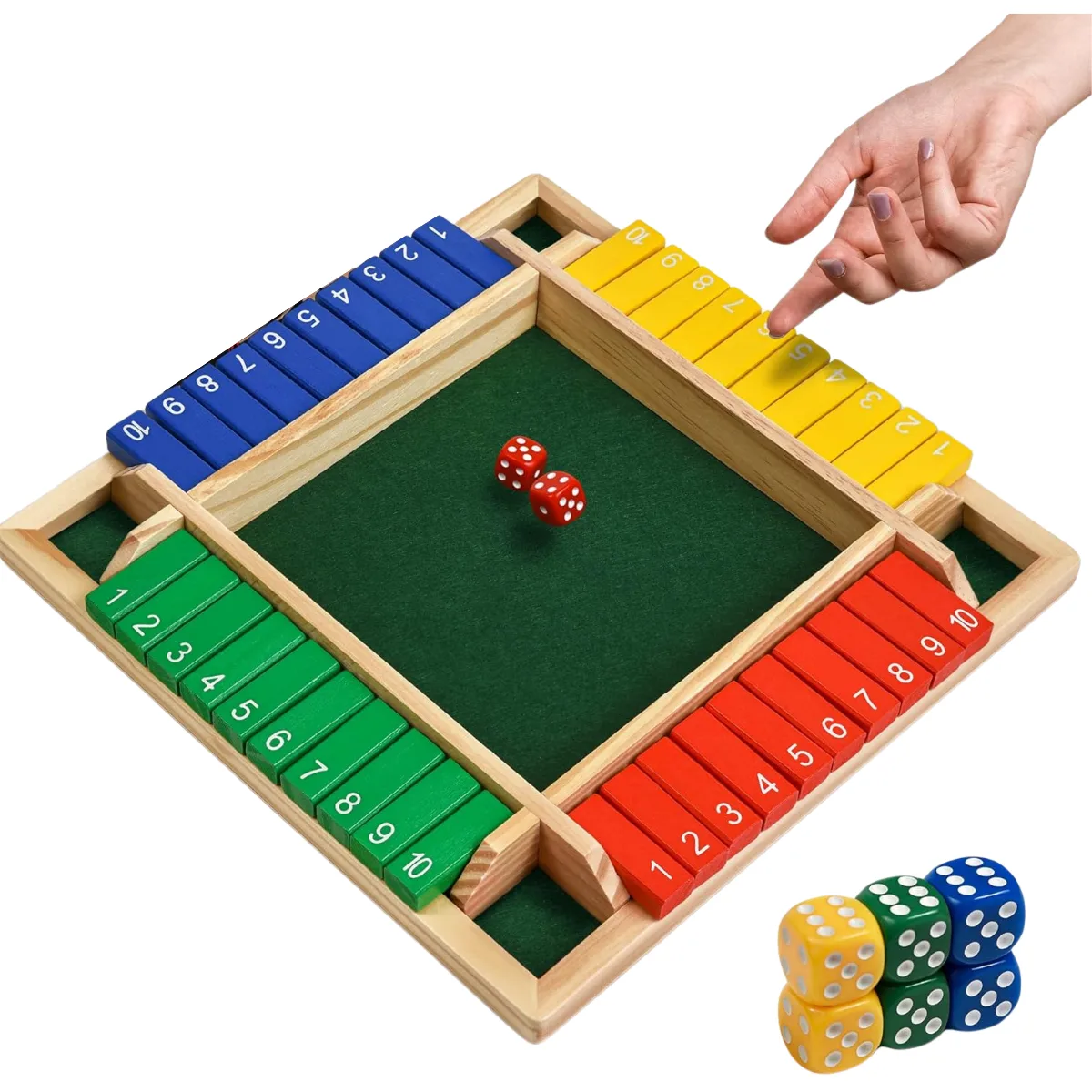 Juego de Dados Shut The Box