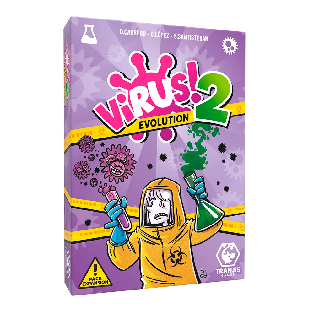 Juego De Mesa Virus 2 Expansion Evolution