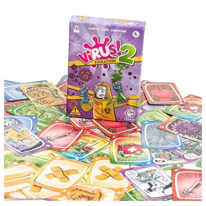 Juego De Mesa Virus 2 Expansion Evolution