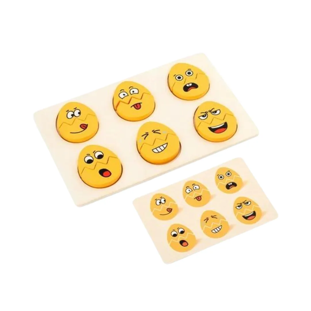 Juego Emociones en Madera 3