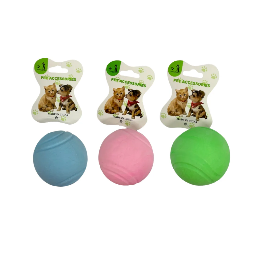 Juguete Mascota - Pelota Maciza Lisa