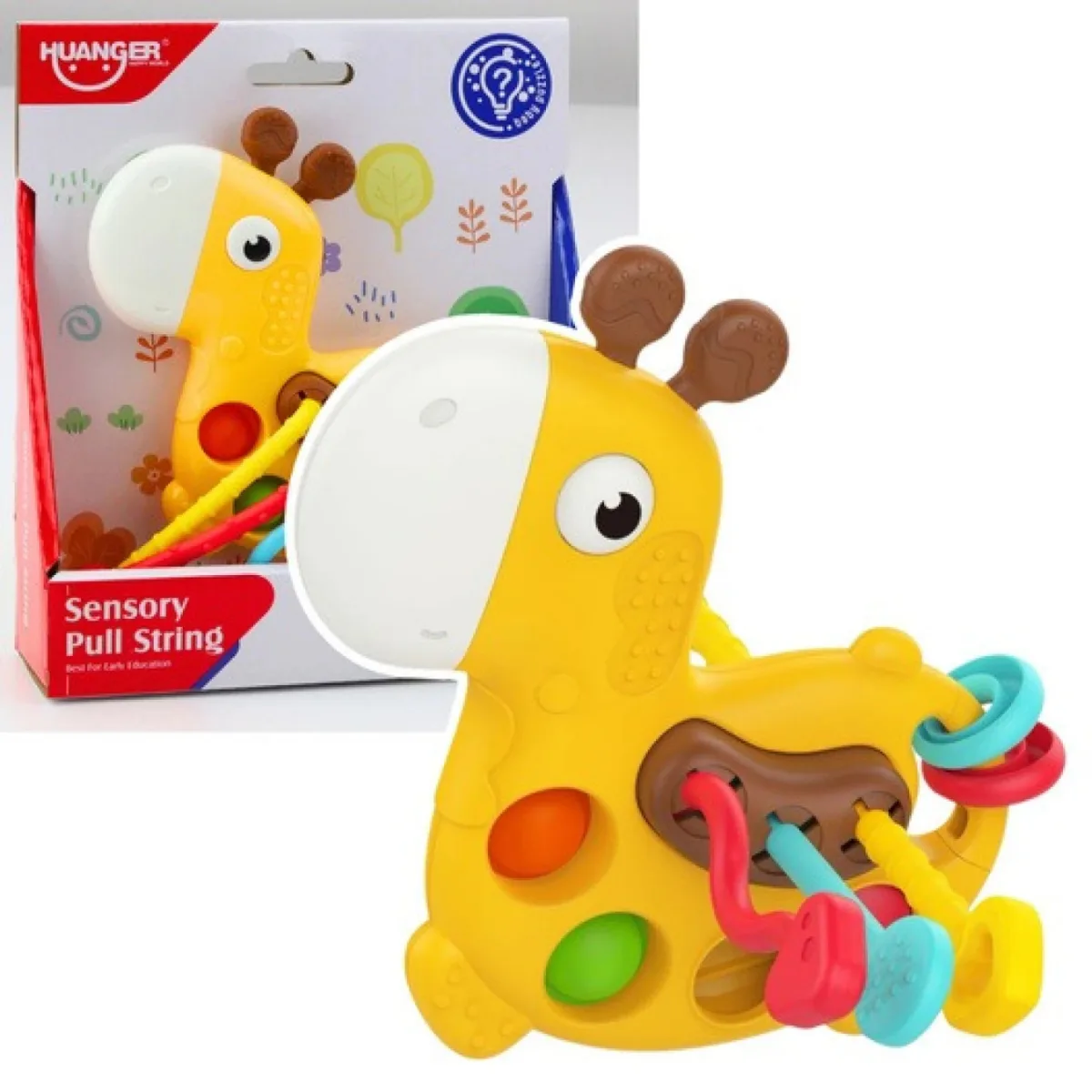 Juguete Sonajero Sensorial Montessori